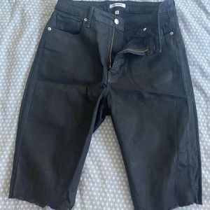 Good American glossy shorts size 30/10